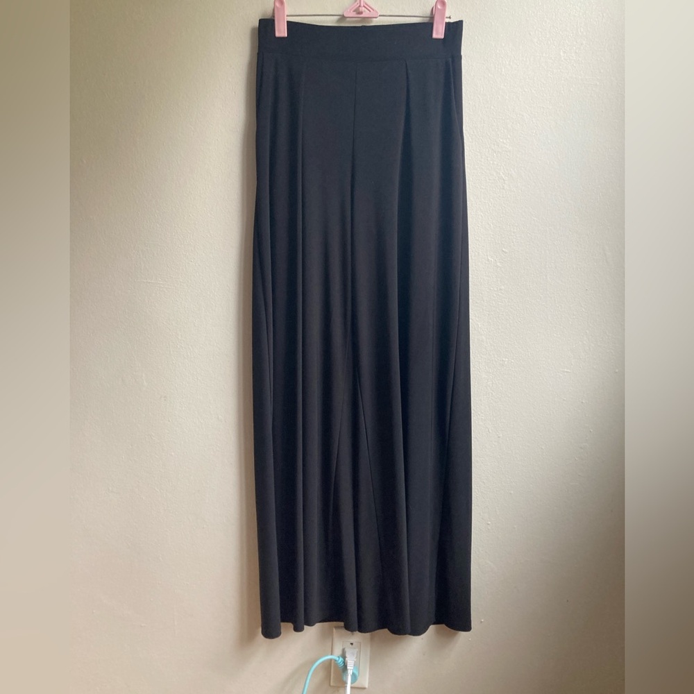 Black Palazzo Pants, Small - Picture 5 of 11